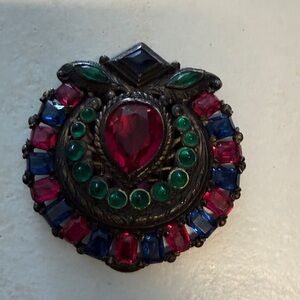 Vintage Multicolor Brooch